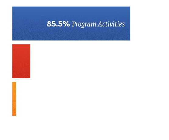 Bar Graph: How Our Resources Were Spent